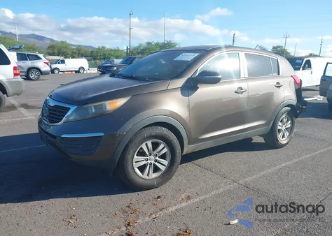 2011 Kia Sportage Lx from USA, damaged, VIN KNDPB3A28B7053291